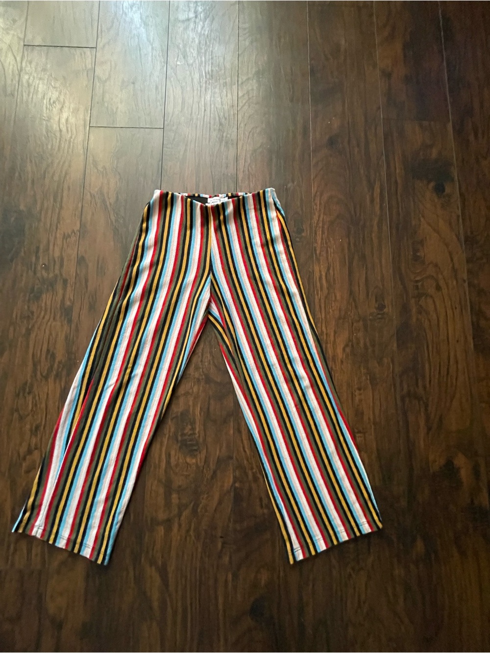 Multicolor Striped Knit caprice